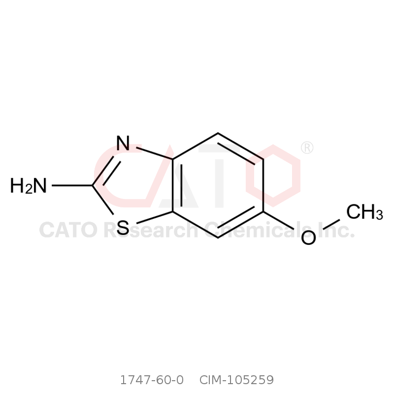 CAS No.:1747-60-0,2-Amino-6-methoxybenzothiazole