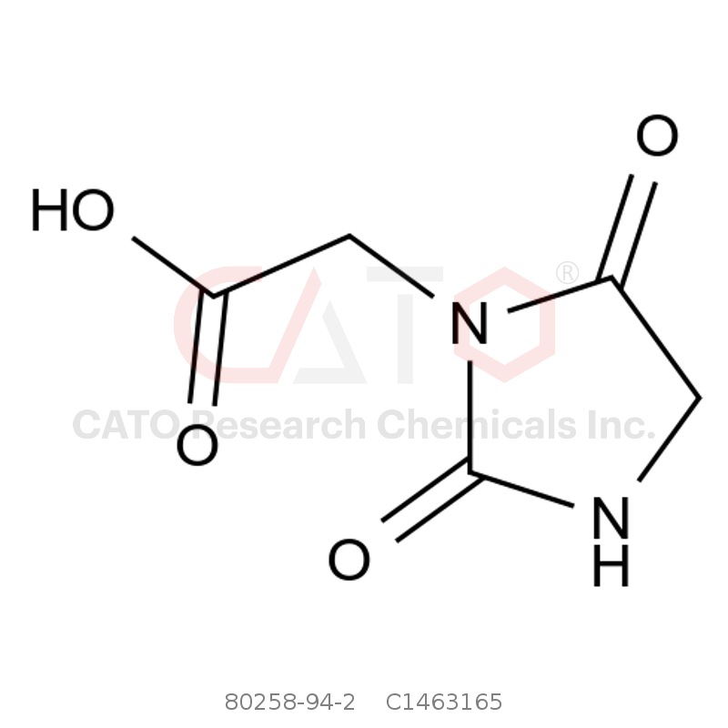 CAS No.:80258-94-2,2-(2,5-二氧代咪唑烷-1-基)乙酸