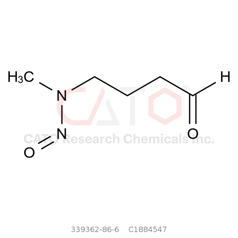 CAS No.:339362-86-6,N-Nitroso N-Methyl-4-Amino-Butanal