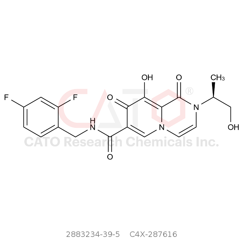 CAS No.:2883234-39-5,Cabotegravir Impurity 16