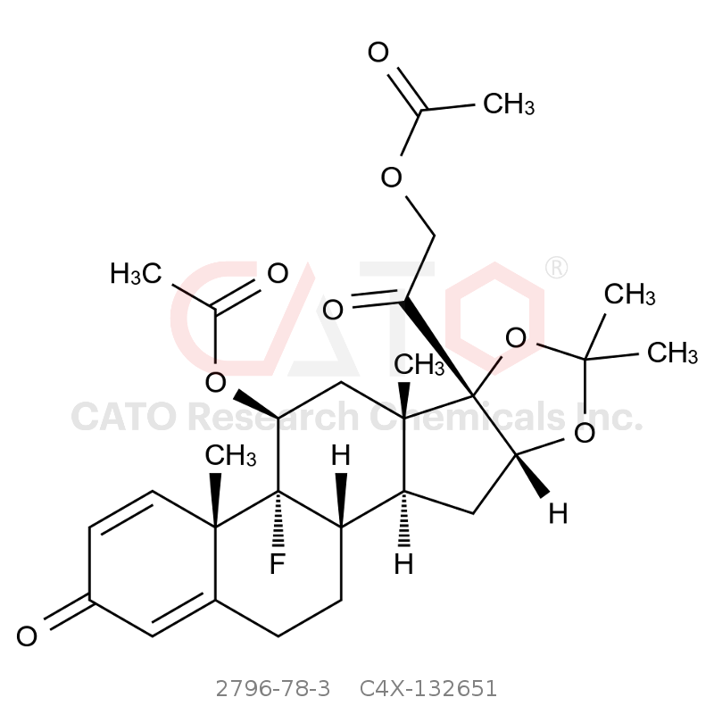 CAS No.:2796-78-3,Triamcinolone Acetonide Impurity 51