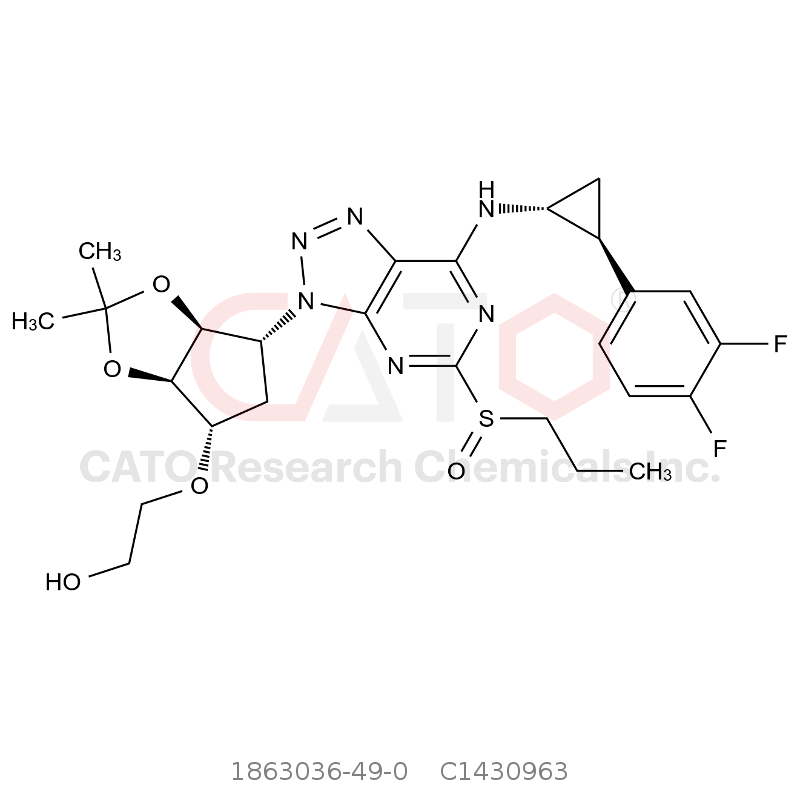 CAS No.:1863036-49-0,Ticagrelor Impurity N2