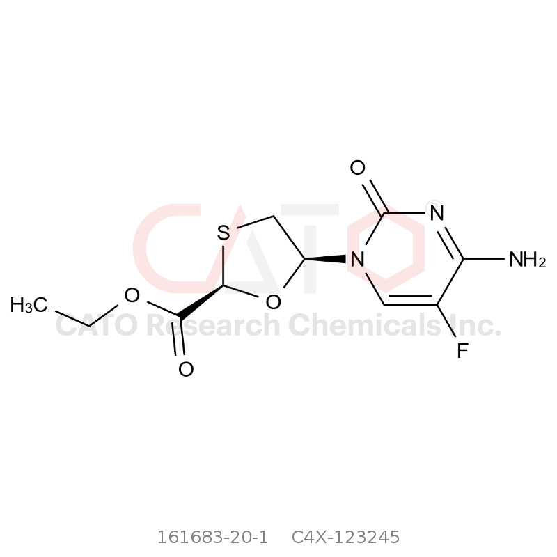 CAS No.:161683-20-1,Emtricitabine impurity 45