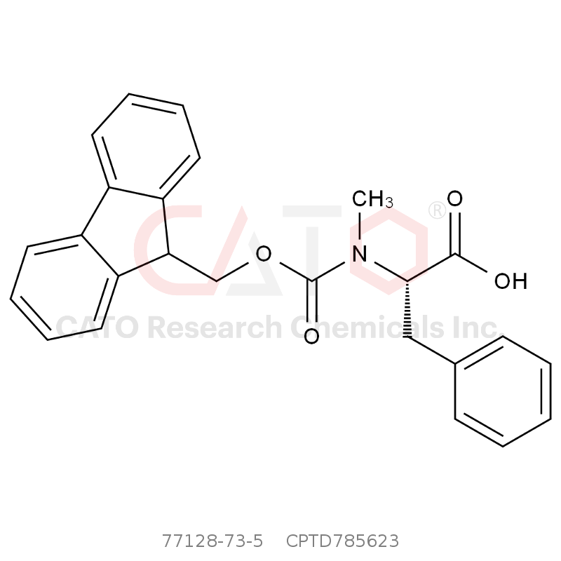 CAS No.:77128-73-5,Fmoc-N-Me-Phe-OH