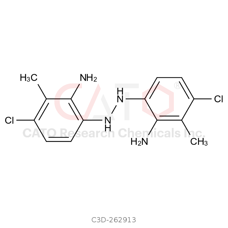 6,6'-(hydrazine-1,2-diyl)bis(3-chloro-2-methylaniline)