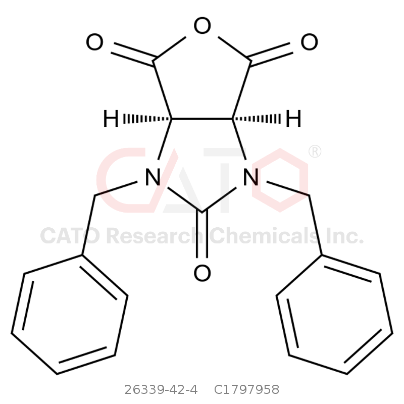 CAS No.:26339-42-4,顺式-1,3-二苄基-2-咪唑烷酮-4,5-二羧酸酐