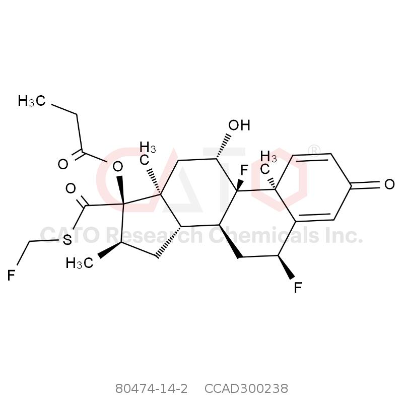 CAS No.:80474-14-2,氟替卡松丙酸酯