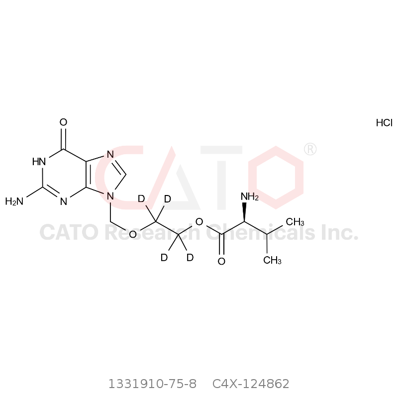 CAS No.:1331910-75-8,伐昔洛韦-d4盐酸盐