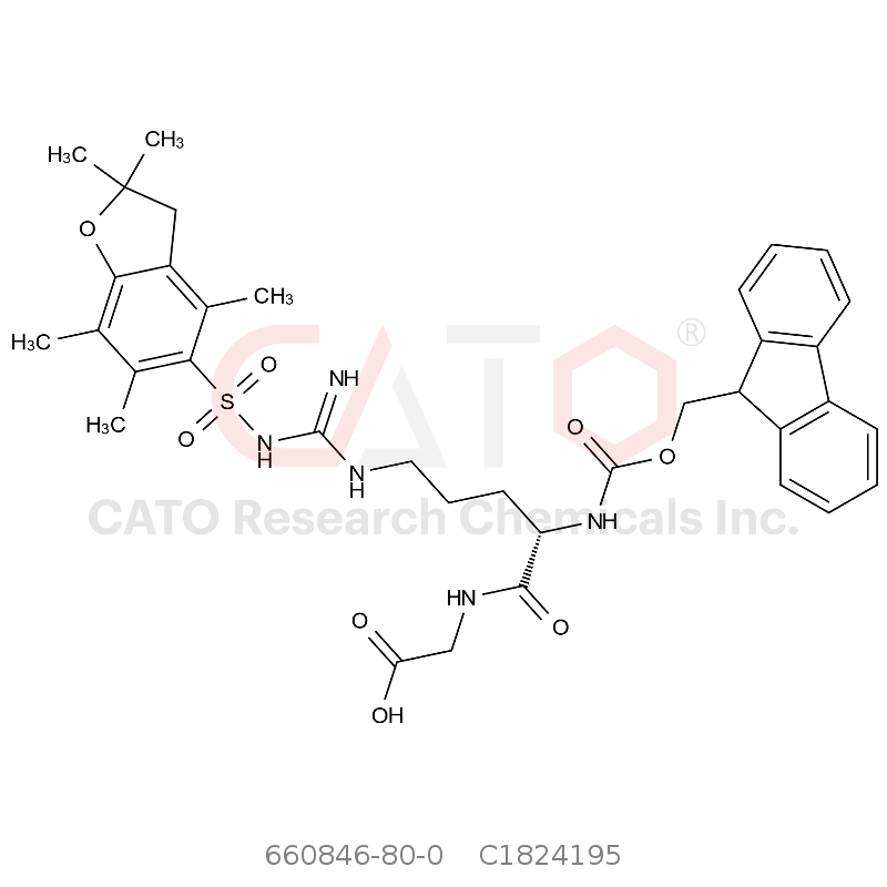 CAS No.:660846-80-0,Fmoc-Arg(Pbf)-Gly-OH