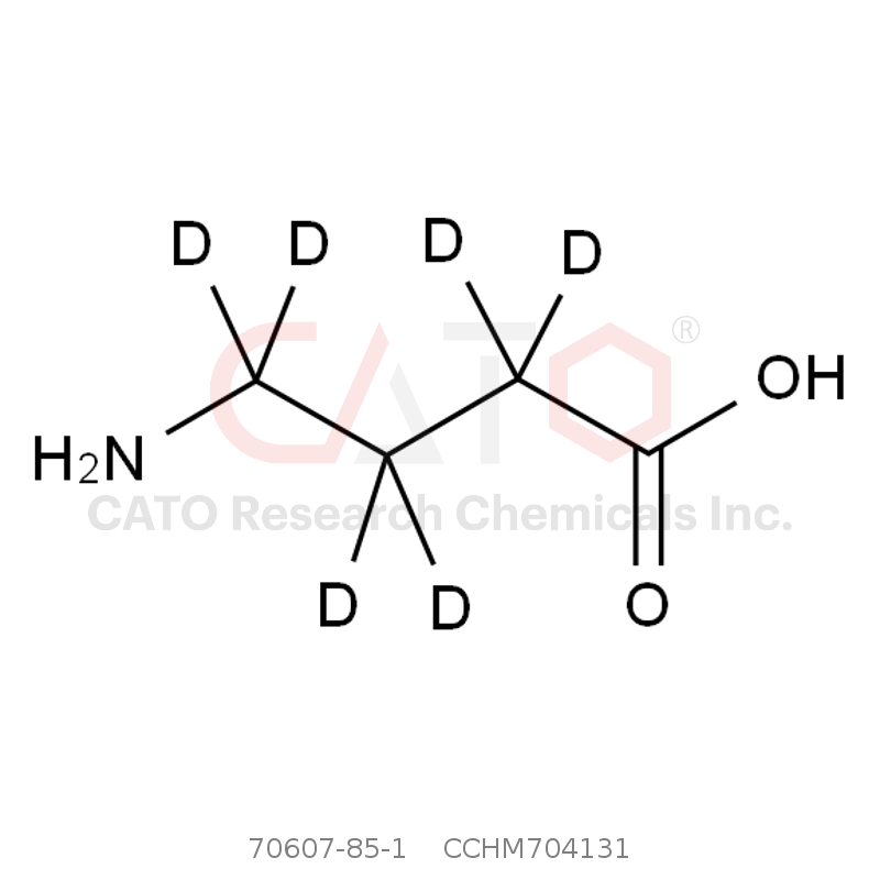 CAS No.:70607-85-1,4-氨基丁酸-d6