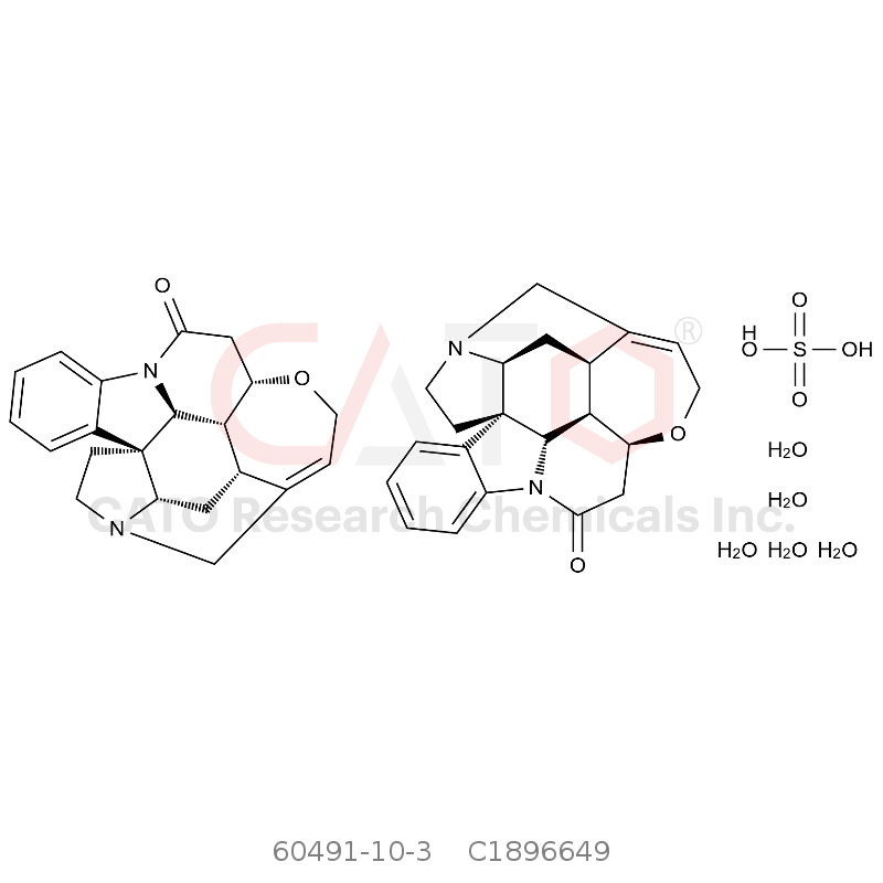 CAS No.:60491-10-3,硫酸士的宁水合物