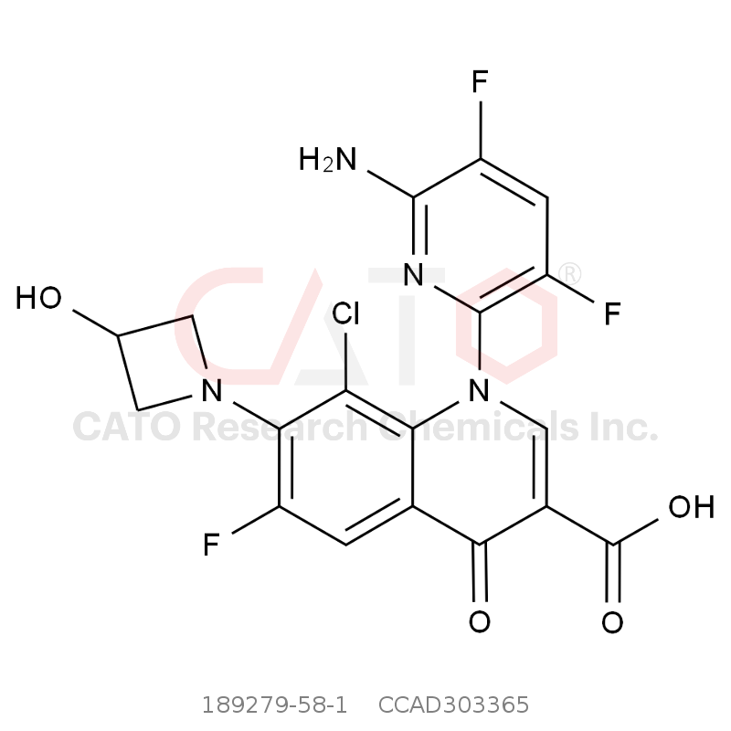 CAS No.:189279-58-1,Delafloxacin