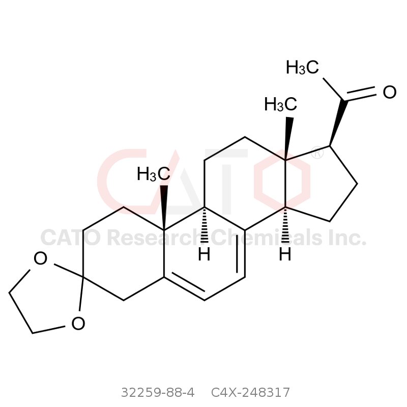 CAS No.:32259-88-4,Altrenogest impurity 17