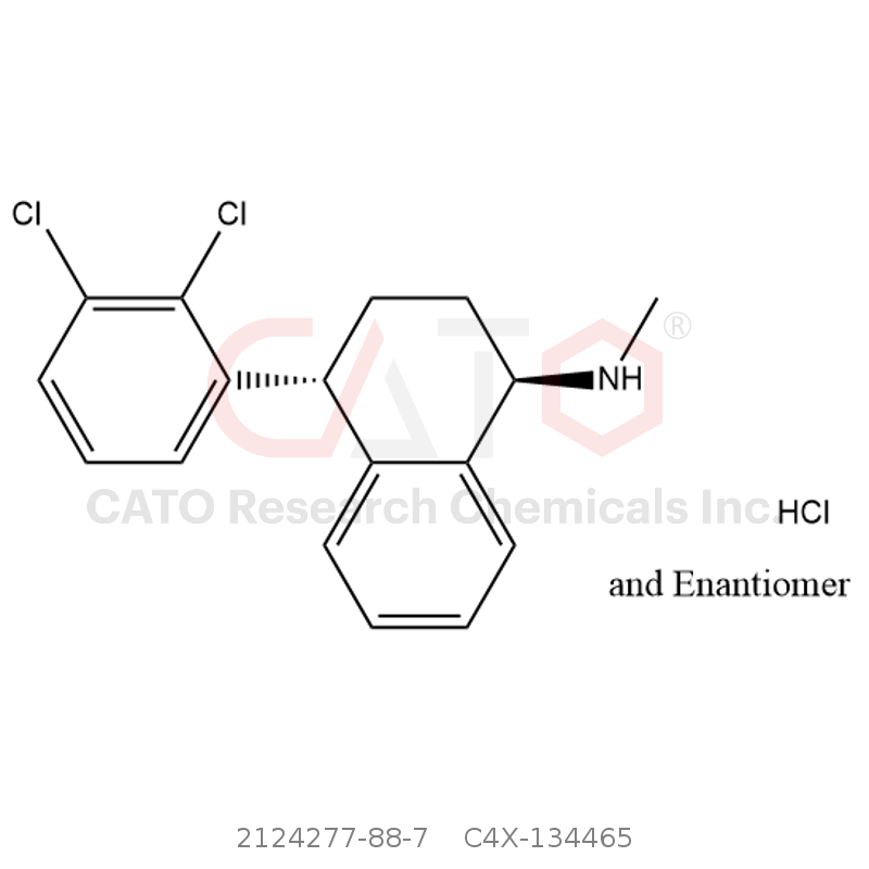 CAS No.:2124277-88-7,舍曲林杂质65 (对映异构体混合物)