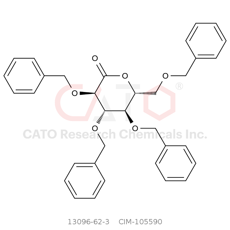 CAS No.:13096-62-3,(3R,4S,5R,6R)-3,4,5-三(苄氧基)-6-((苄氧基)甲基)四氢-2H-吡喃-2-酮