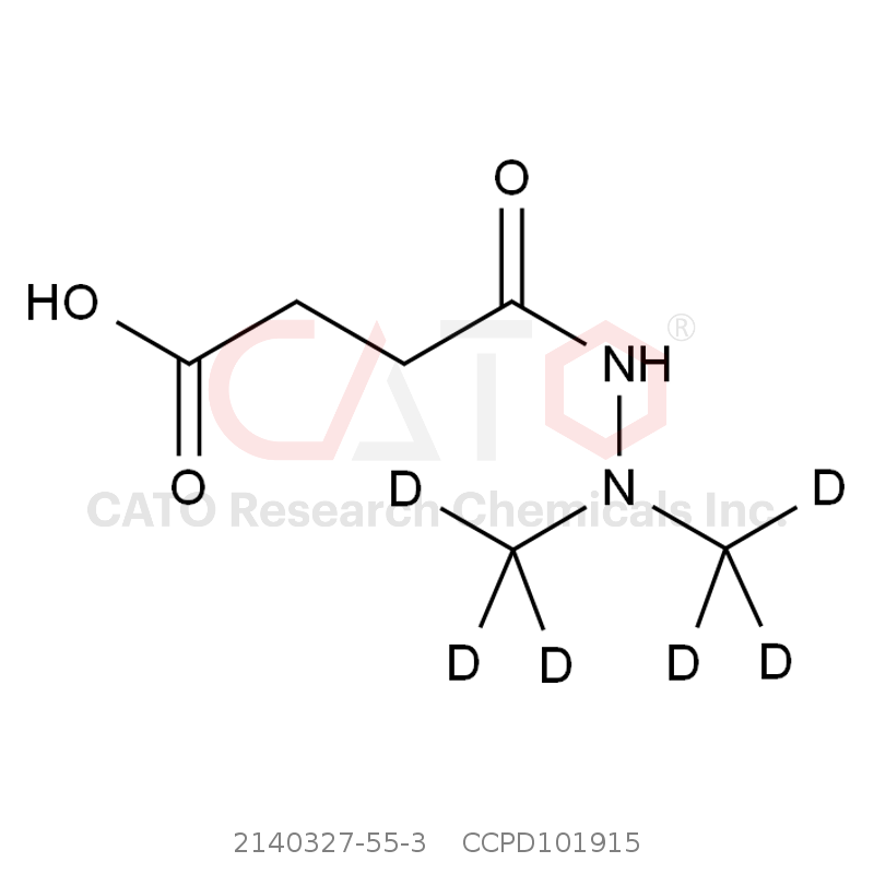 CAS No.:2140327-55-3,丁酰肼-D6