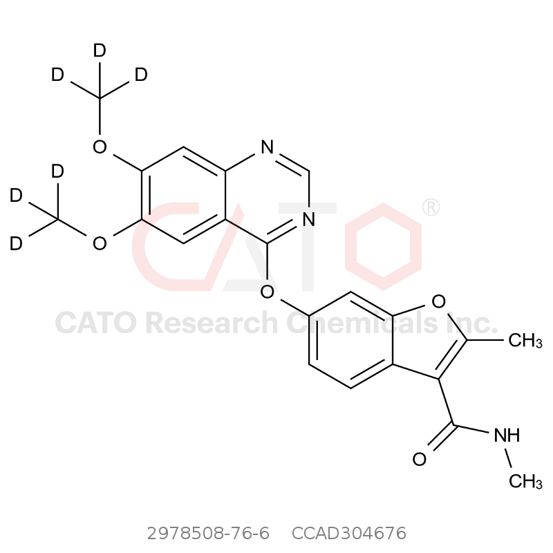 CAS No.:2978508-76-6,Fruquintinib-d6