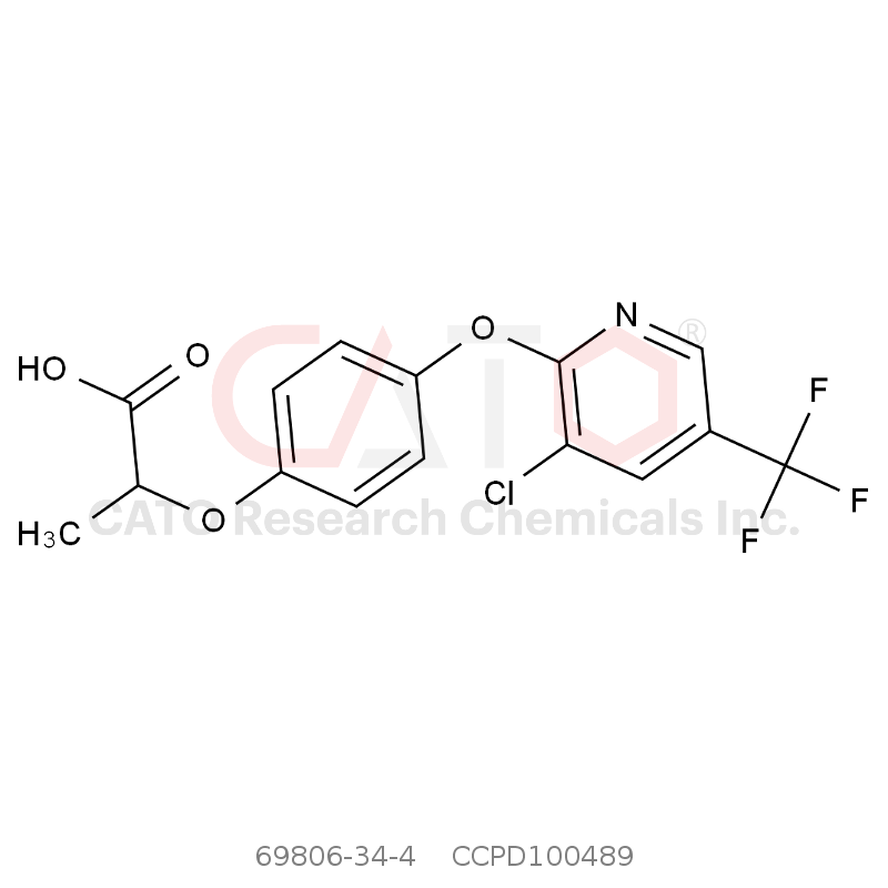 CAS No.:69806-34-4,吡氟氯禾灵