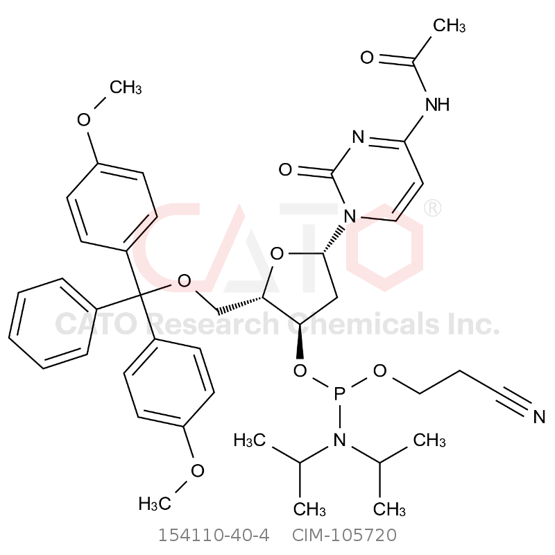 CAS No.:154110-40-4,Ac-2'-脱氧胞苷亚磷酰胺单体