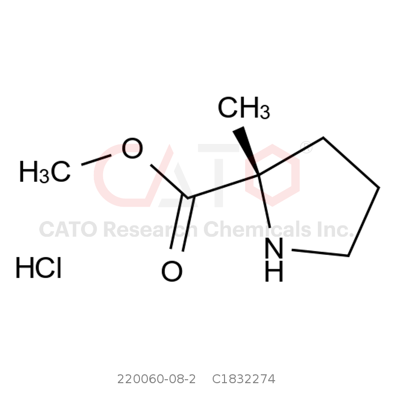 CAS No.:220060-08-2,(S)-2-甲基吡咯烷-2-羧酸甲酯盐酸盐