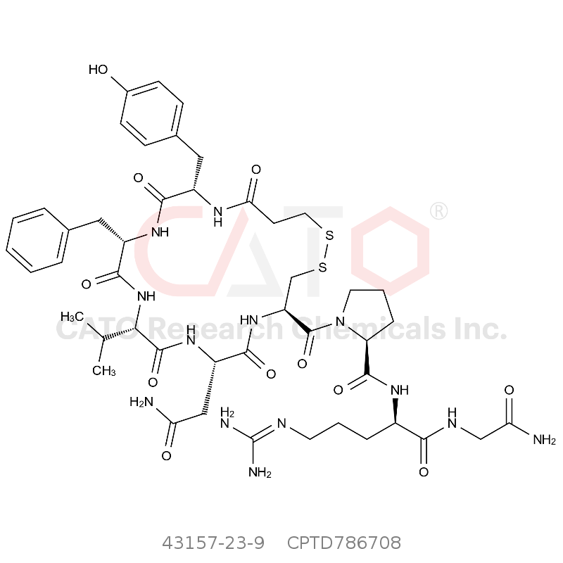 CAS No.:43157-23-9,(Deamino-Cys1,Val4,D-精氨酸8)-加压素