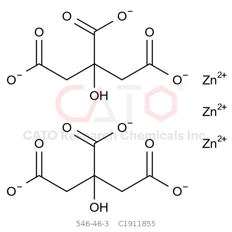546-46-3 | Zinc citrate - CATO Reference Standards