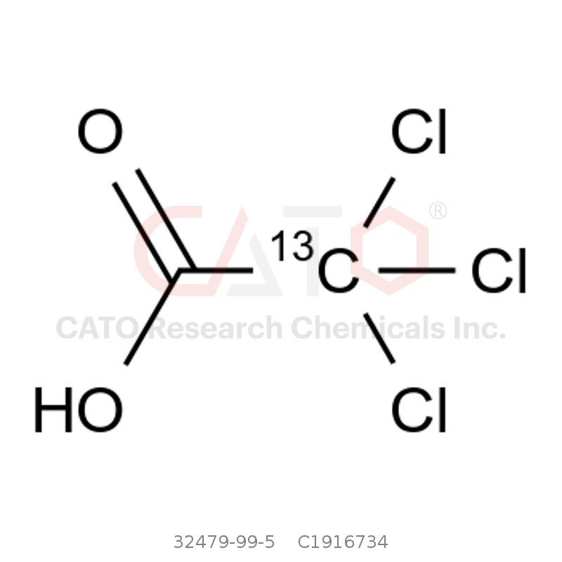 CAS No.:32479-99-5,2,2,2-三氯乙酸-2-13C酸