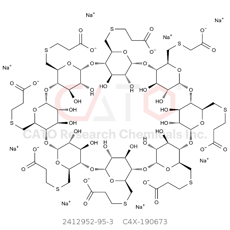CAS No.:2412952-95-3,Sugammadex Sodium Impurity Org49095