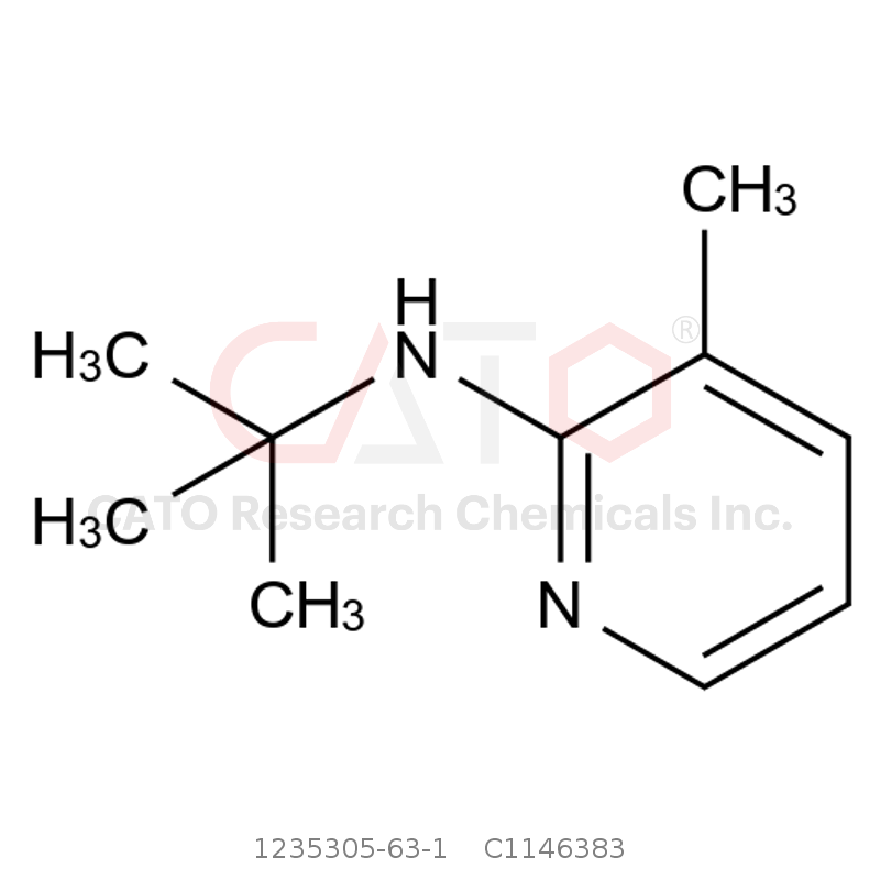 CAS No.:1235305-63-1,N-(tert-Butyl)-3-methylpyridin-2-amine