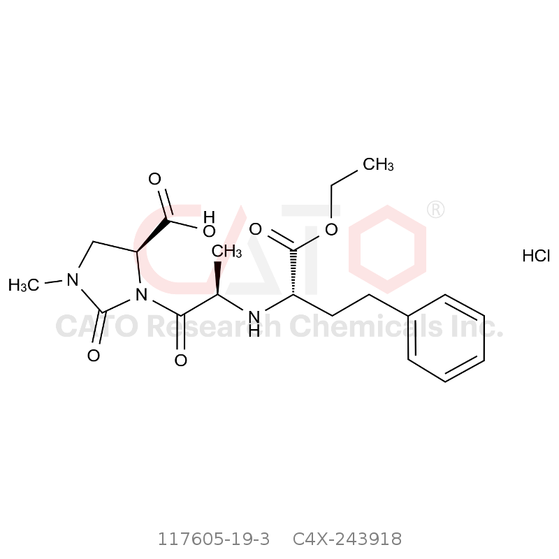 CAS No.:117605-19-3,咪达普利杂质18