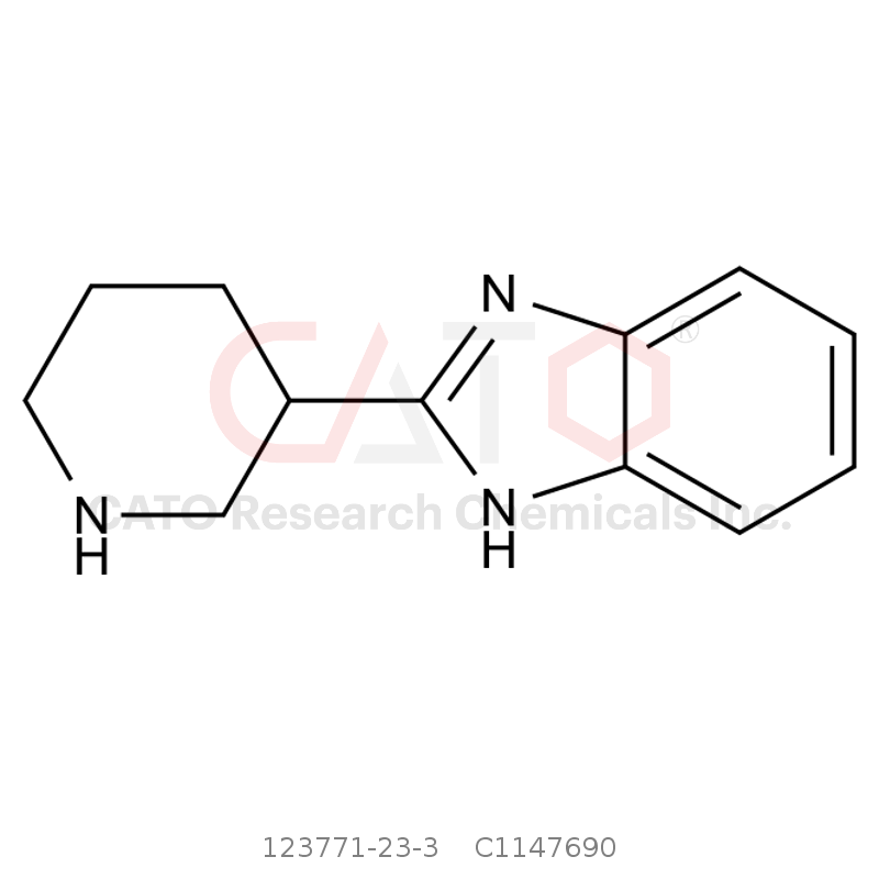 CAS No.:123771-23-3,2-(哌啶-3-基)-1H-苯并[d]咪唑