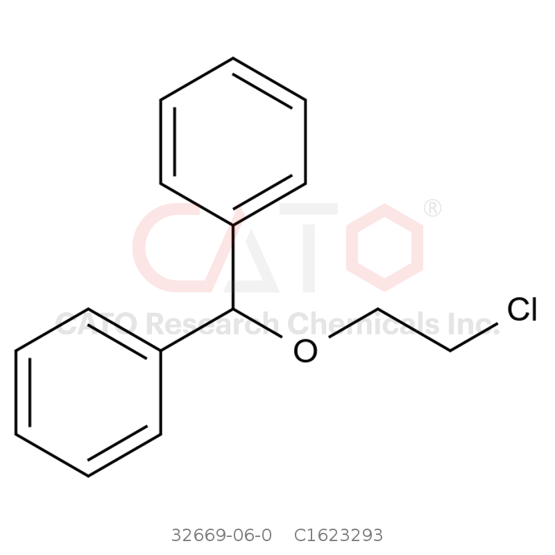 CAS No.:32669-06-0,（（2-氯乙氧基）亚甲基）二苯