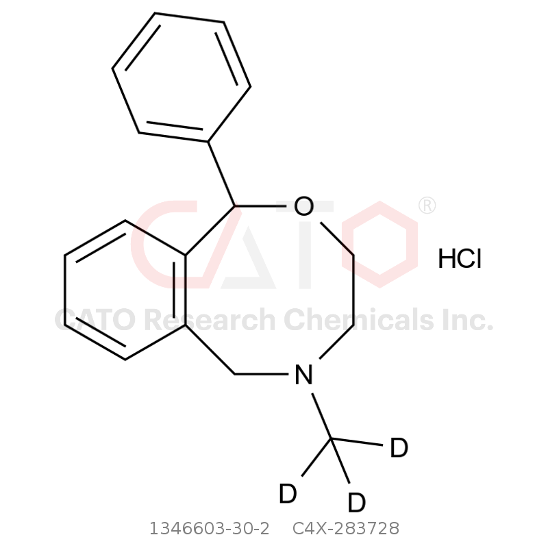 CAS No.:1346603-30-2,Nefopam-d3 Hydrochloride