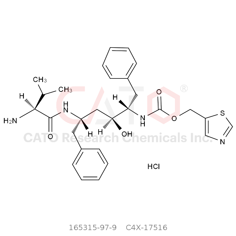 CAS No.:165315-97-9,Ritonavir EP Impurity B（HCl）