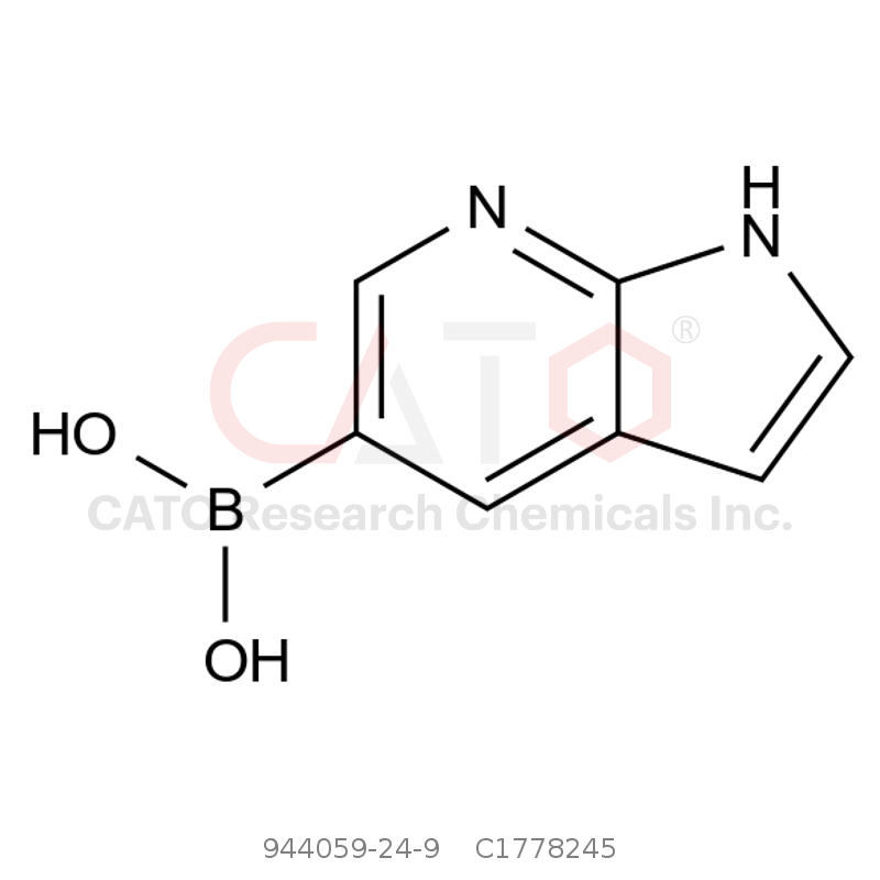 CAS No.:944059-24-9,7-Azaindole-5-boronic Acid