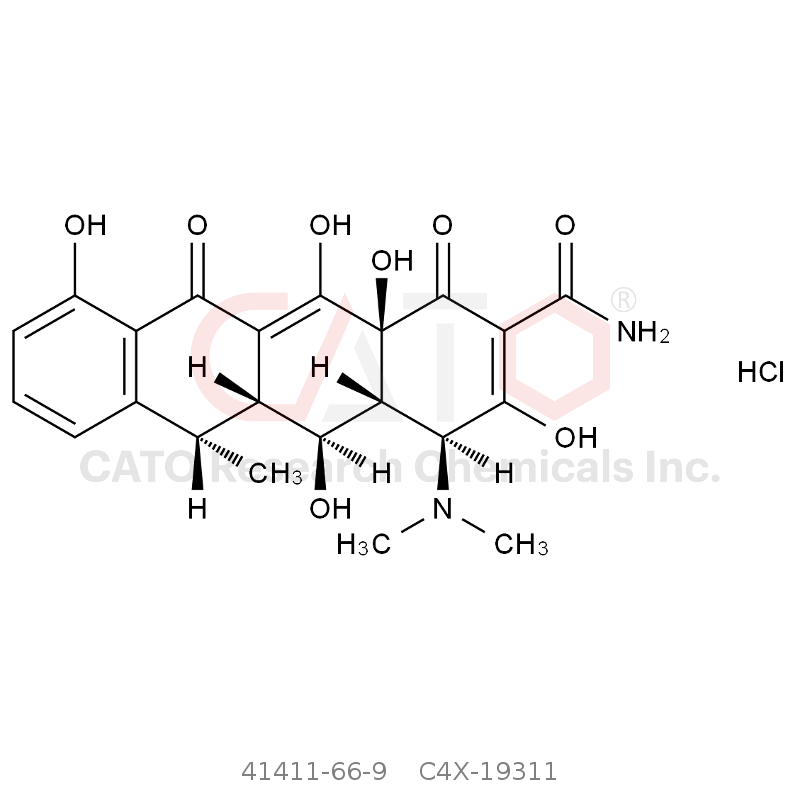 CAS No.:41411-66-9,多西环素EP杂质A 盐酸盐