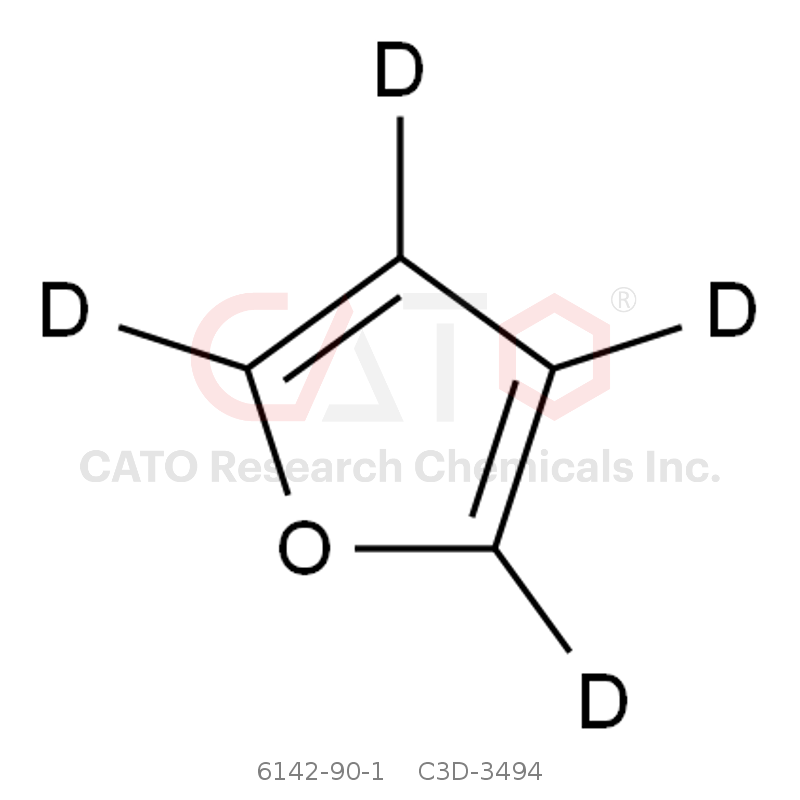 CAS No.:6142-90-1,呋喃-d4
