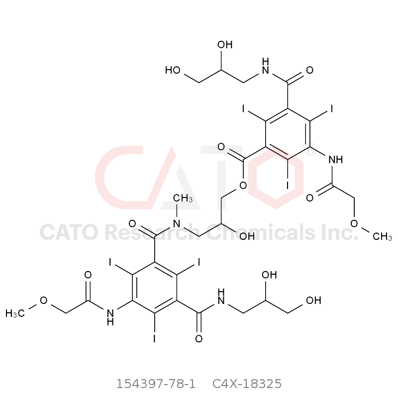 CAS No.:154397-78-1,碘普罗胺EP杂质E （非对映体混合物）