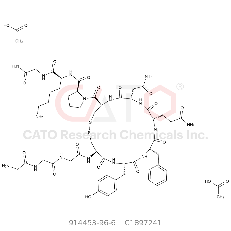 CAS No.:914453-96-6,Terlipressin Acetate