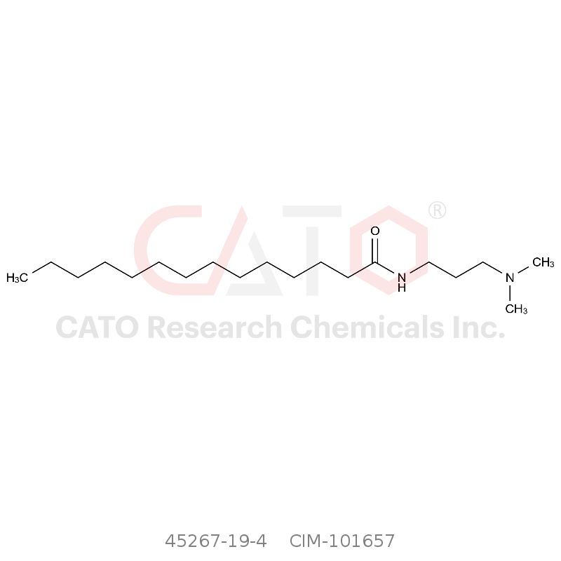 CAS No.:45267-19-4,N-[3-(dimethylamino)propyl]tetradecanamide