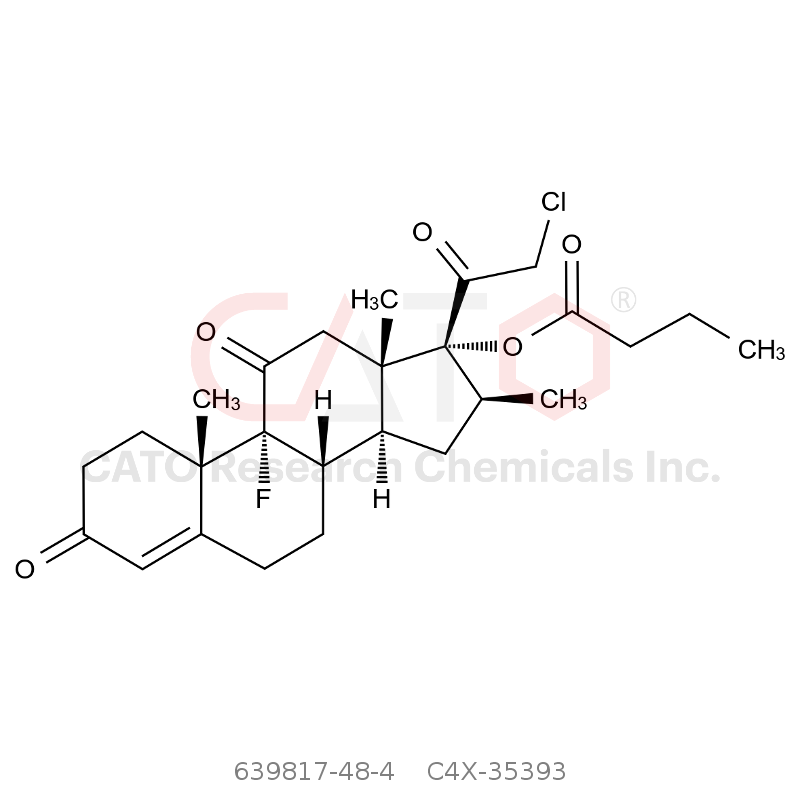 CAS No.:639817-48-4,Clobetasone butyrate EP Impurity E