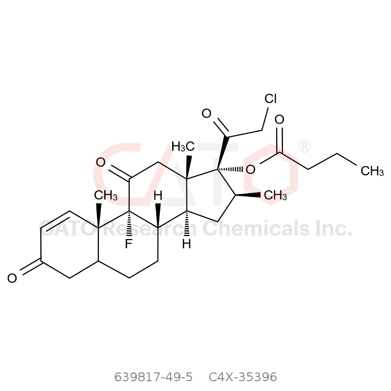 CAS No.:639817-49-5,Clobetasone butyrate EP Impurity C