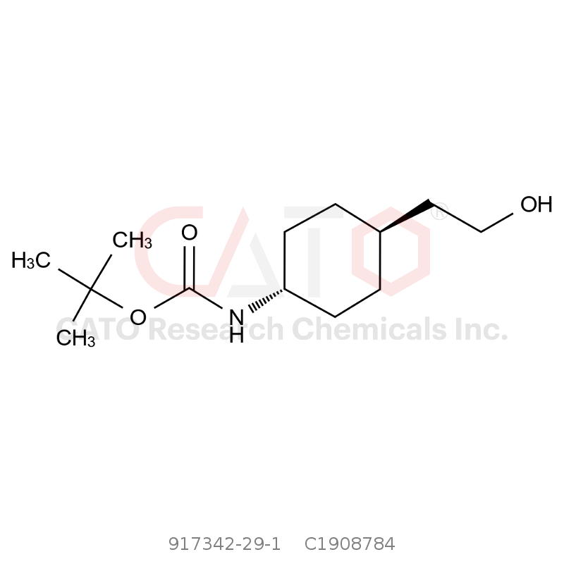 CAS No.:917342-29-1,(反式-4-(2-羟乙基)环己基)氨基甲酸叔丁酯 