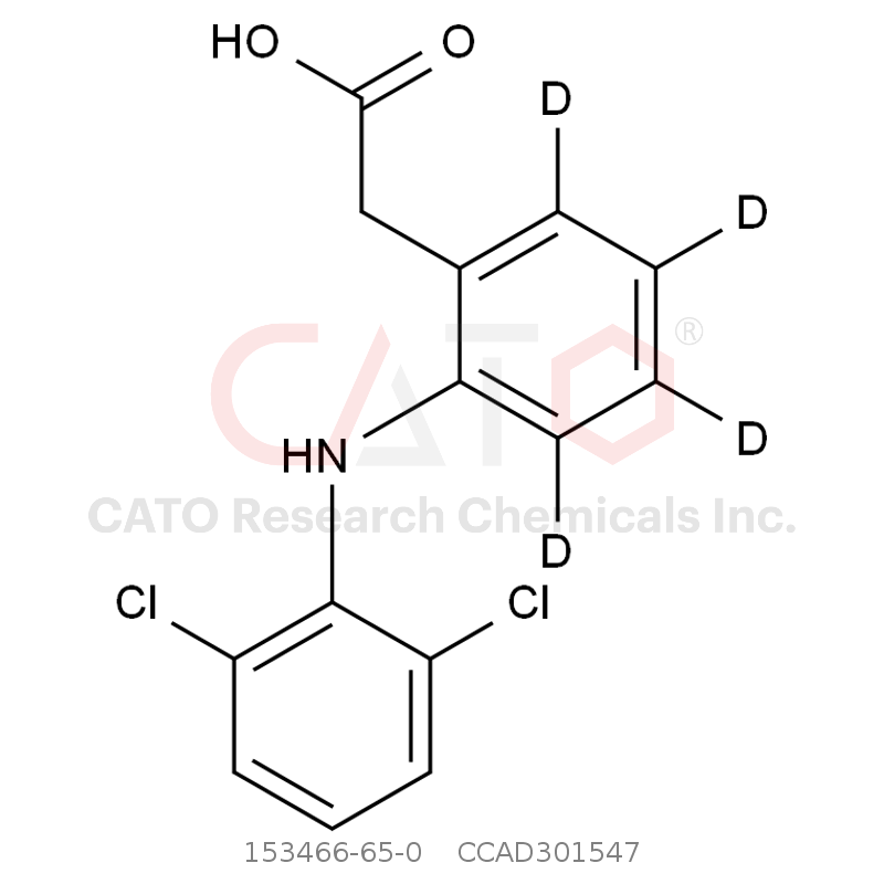 CAS No.:153466-65-0,双氯芬酸-D4