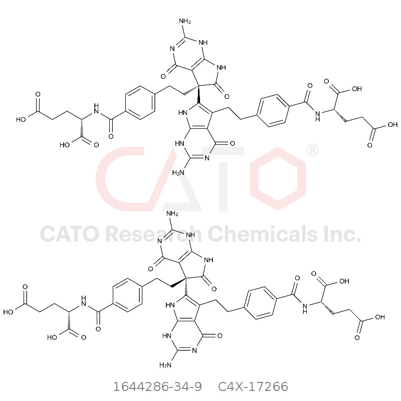 CAS No.:1644286-34-9,Pemetrexed EP Impurity B&C