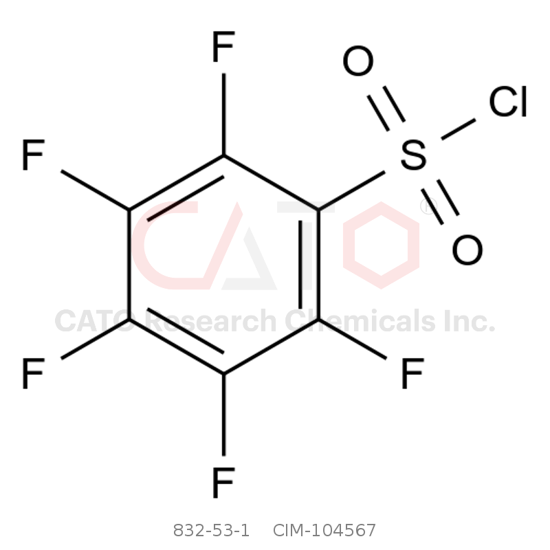 CAS No.:832-53-1,2,3,4,5,6-Pentafluorobenzenesulfonyl chloride