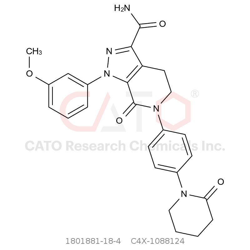 CAS No.:1801881-18-4,Apixaban Impurity 124