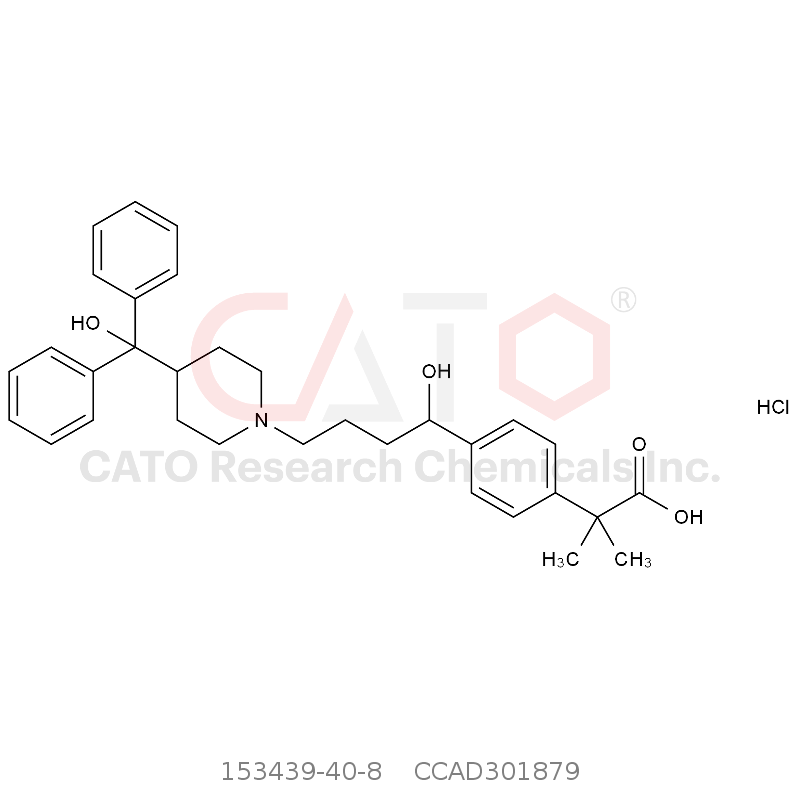 CAS No.:153439-40-8,Fexofenadine Hydrochloride