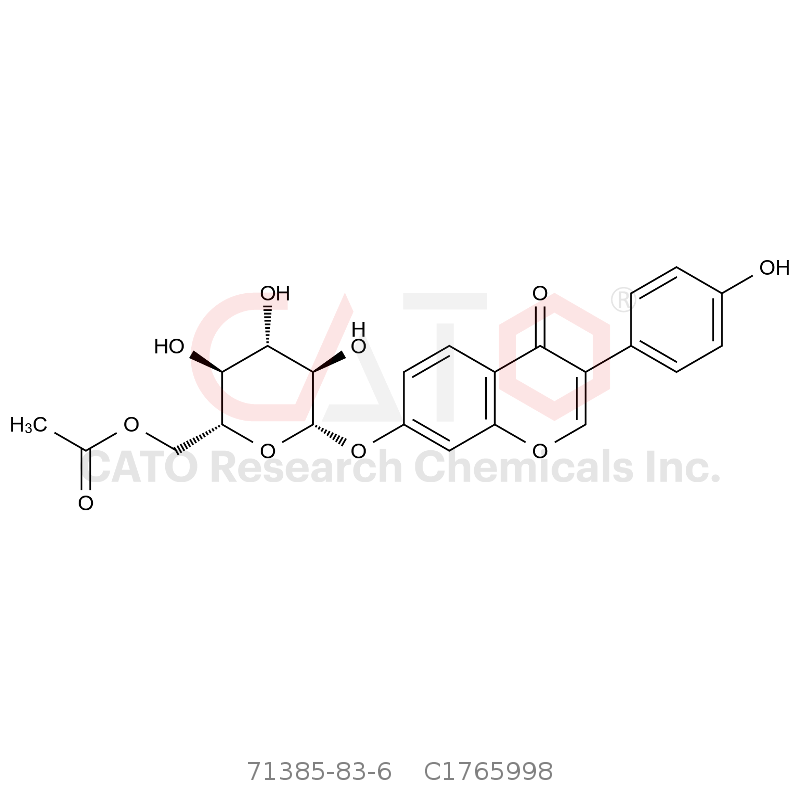 CAS No.:71385-83-6,6"-O-乙酰黄豆苷