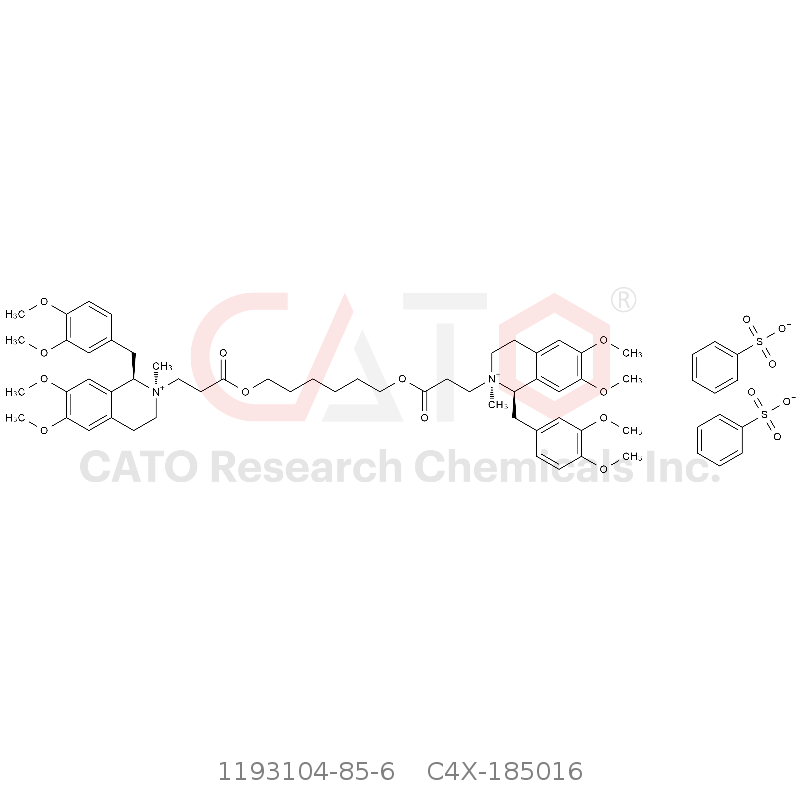 CAS No.:1193104-85-6,Cisatracurium EP Impurity M Dibesylate